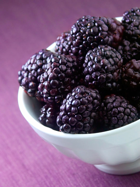 Blackberry Creme Frozen Yogurt Flavor with Vanilla base powder mix