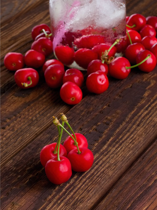 Wild Cherry Frozen Yogurt Flavor with Tart base powder mix
